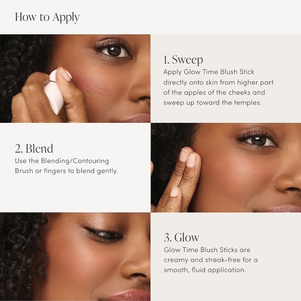 Jane Iredale Glow Time Blush Stick in Aura - Picture 4 of 5